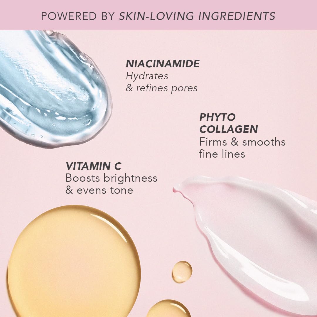 DOLL 10 NO TCE Liquid Filter CC Cream application layer demonstrates buildable coverage.