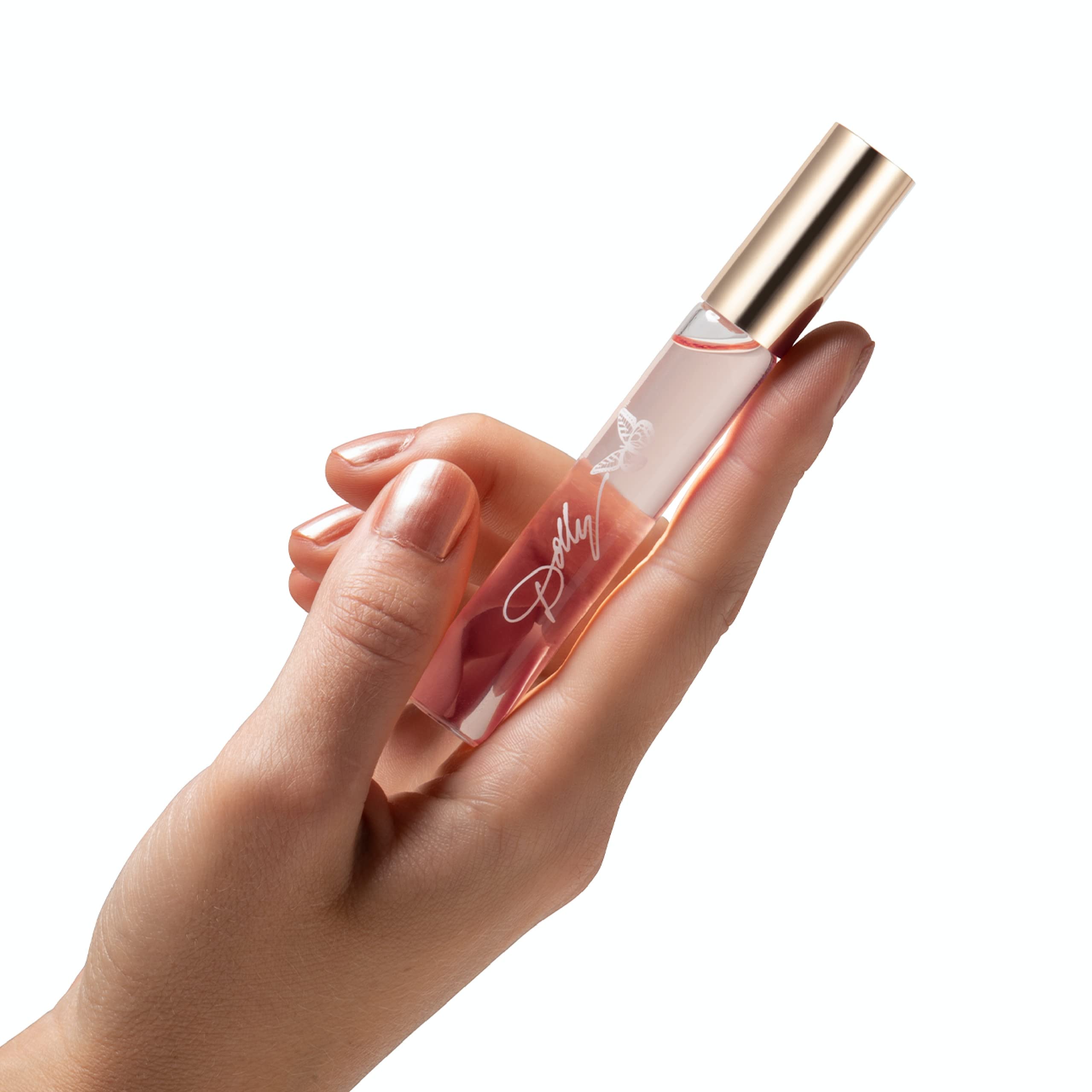 SCENT BEAUTY Dolly Parton note profile graphic communicates mandarin and jasmine mood