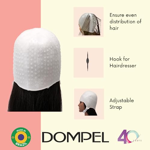 DOMPEL gorro ajustable que se adapta a la mayoría de tallas de cabeza.