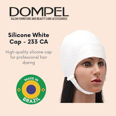 DOMPEL gorro de silicona con aguja, aplicación precisa para cubrir cada mechón.