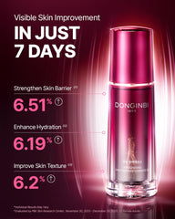 Donginbi Red Ginseng Daily Defense Essence texture-closeup shows silky, fast-absorbing formula for dry skin