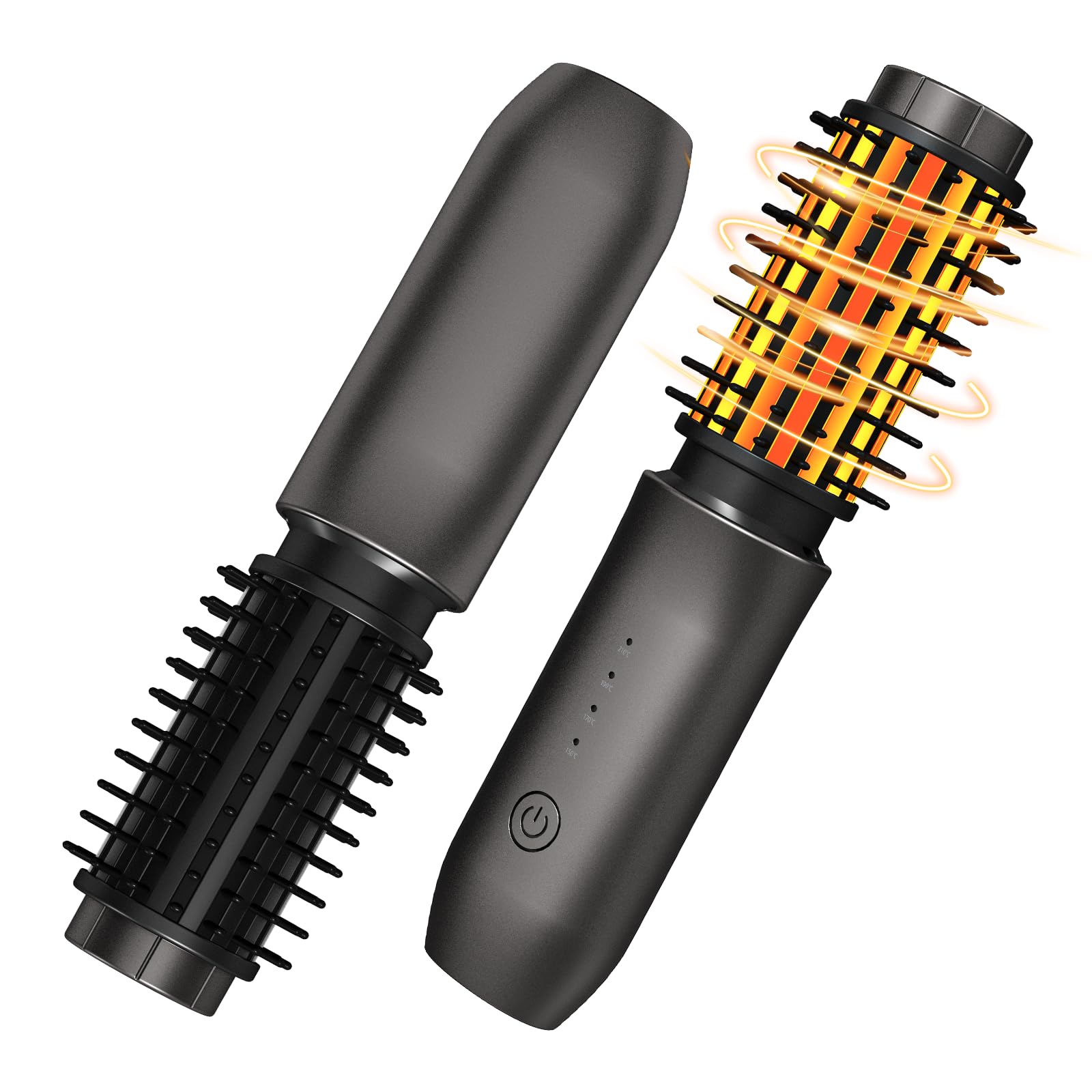 Dongxw cordless hot brush travel case for on-the-go styling and compact packing.