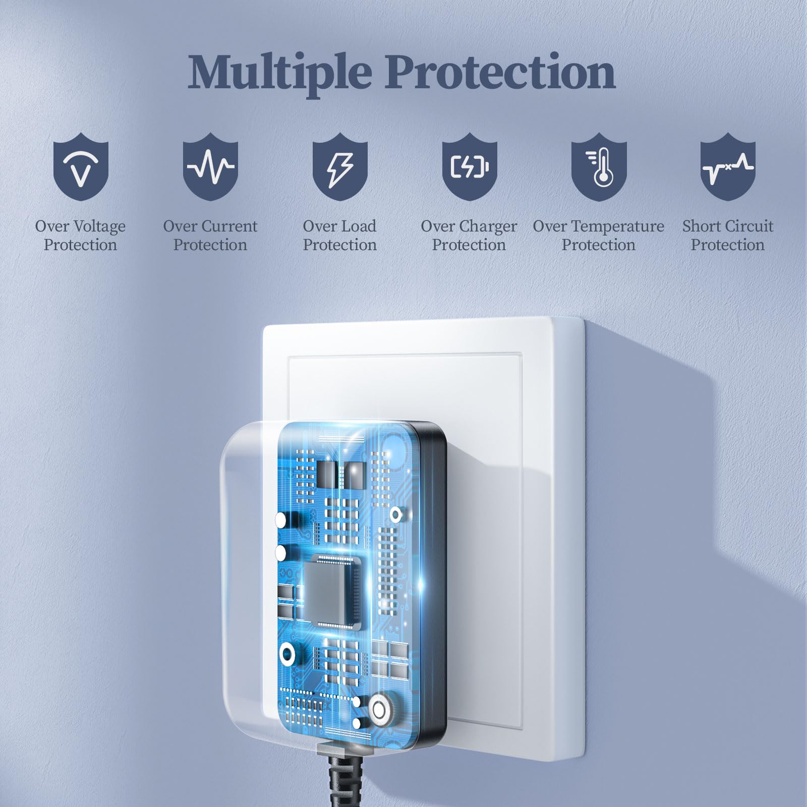 DONYOIE 5V charger for Palm clipper offers steady power during cordless use.