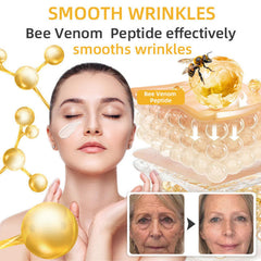 dooeka APKAPK Bee Venom Cream spread demonstrates easy application for day and night routines
