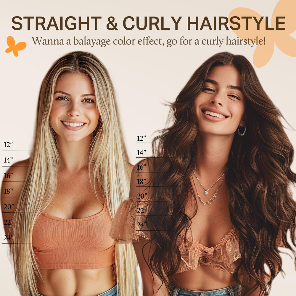 DOORES color-matched balayage options close-up for seamless integration