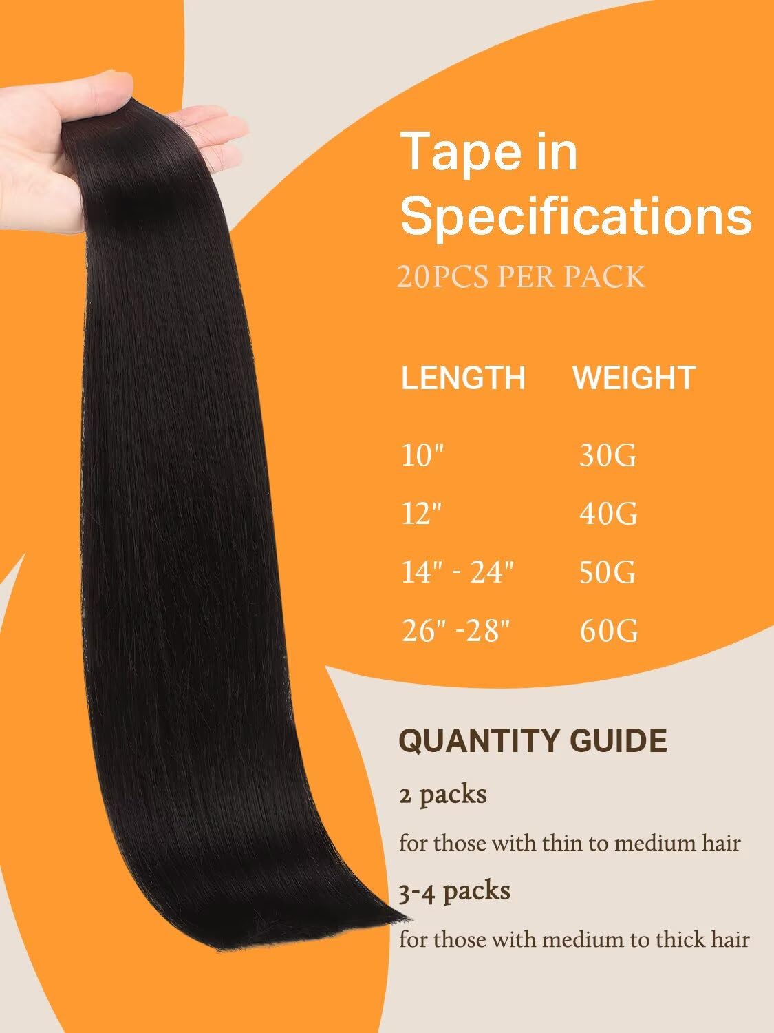 DOORES skin weft seamless tape-in design for comfortable application.