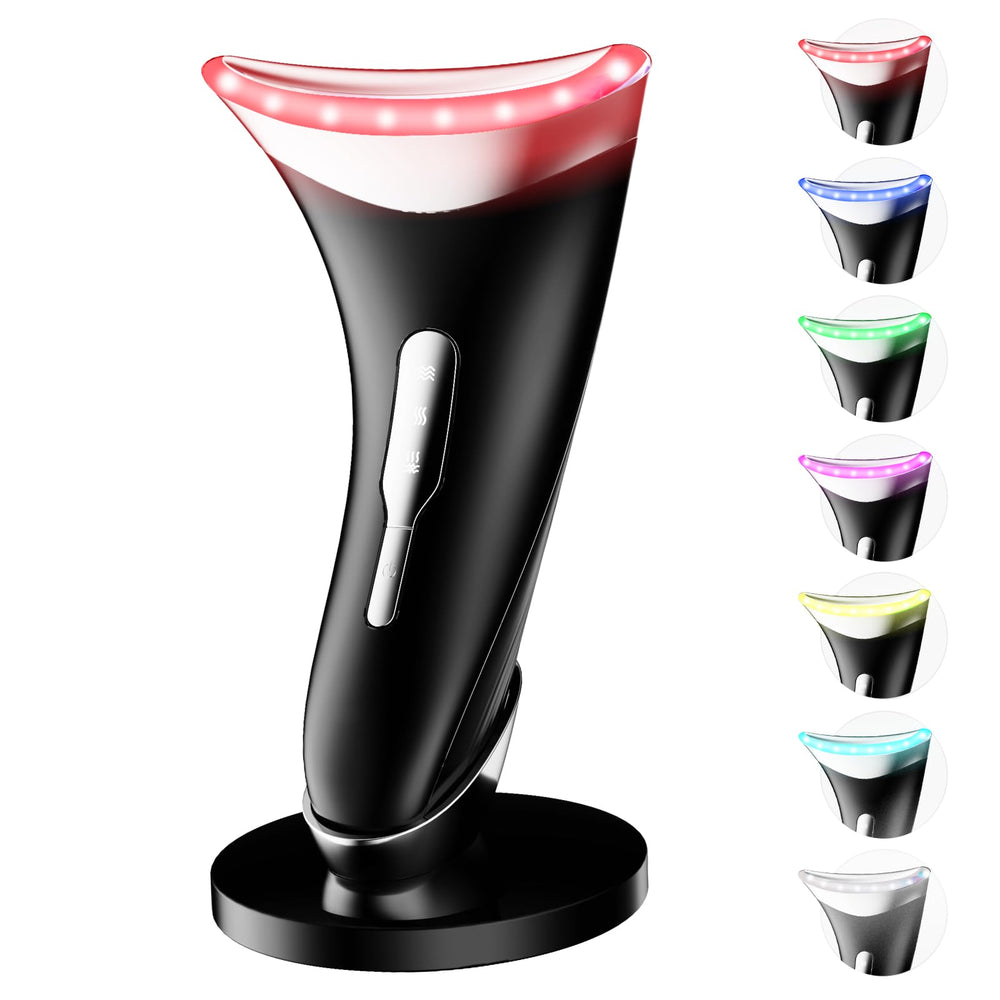 Dopsikn 7-color face massager front view for potential facial rejuvenation