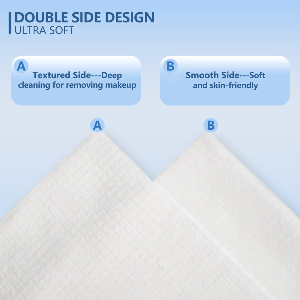 Dorahoney absorbent wet-dry use close-up demonstrating water absorption for makeup removal