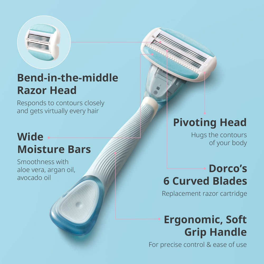 Dorco Eve6 Aloe Vera, Argan Oil, Avocado Oil bar for skin hydration.
