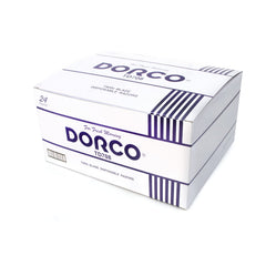 Dorco Fresh Twin Blade close-up highlights twin blades for precise shaving.