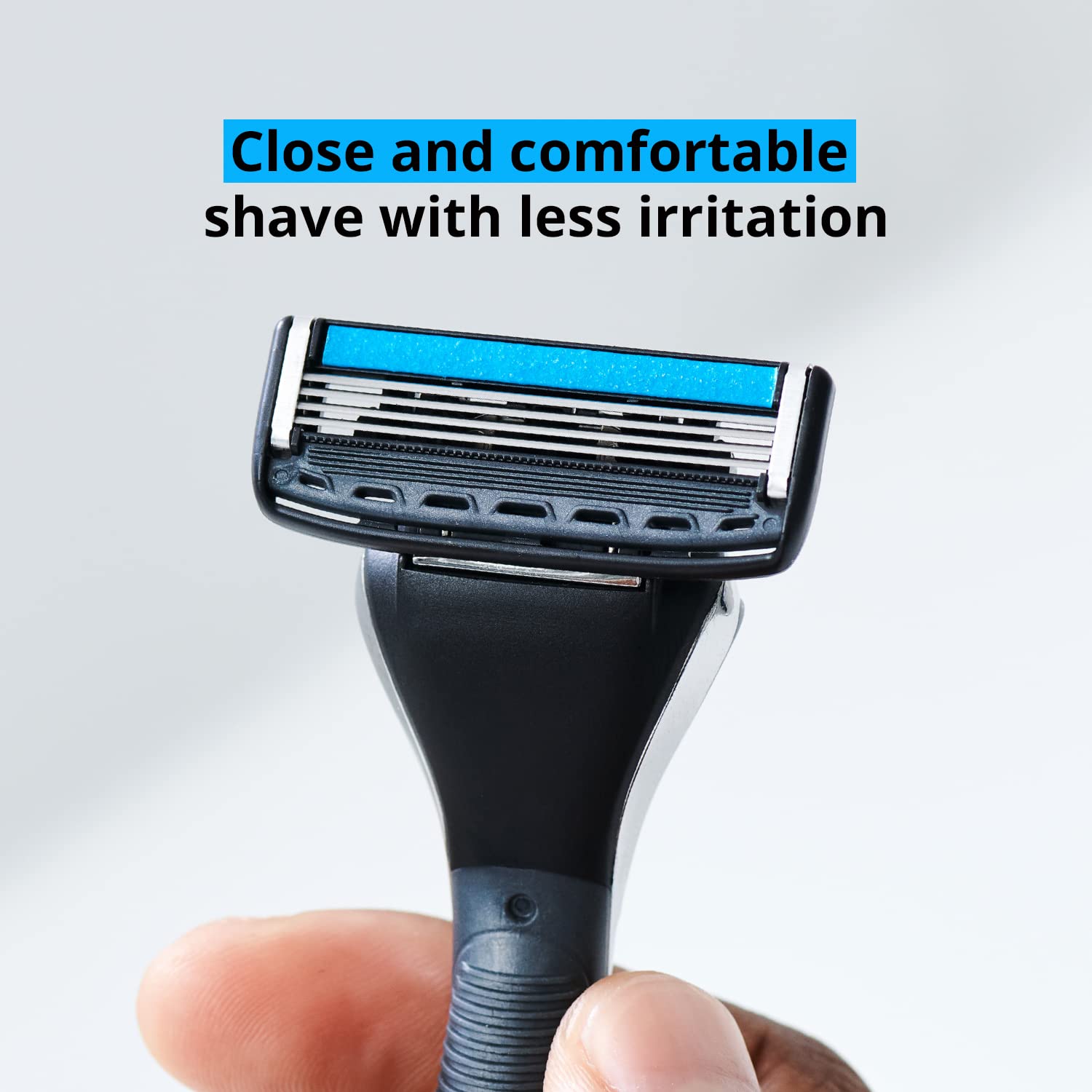 Dorco Pace 4 Pro open blade design enables easy rinsing and maintenance.
