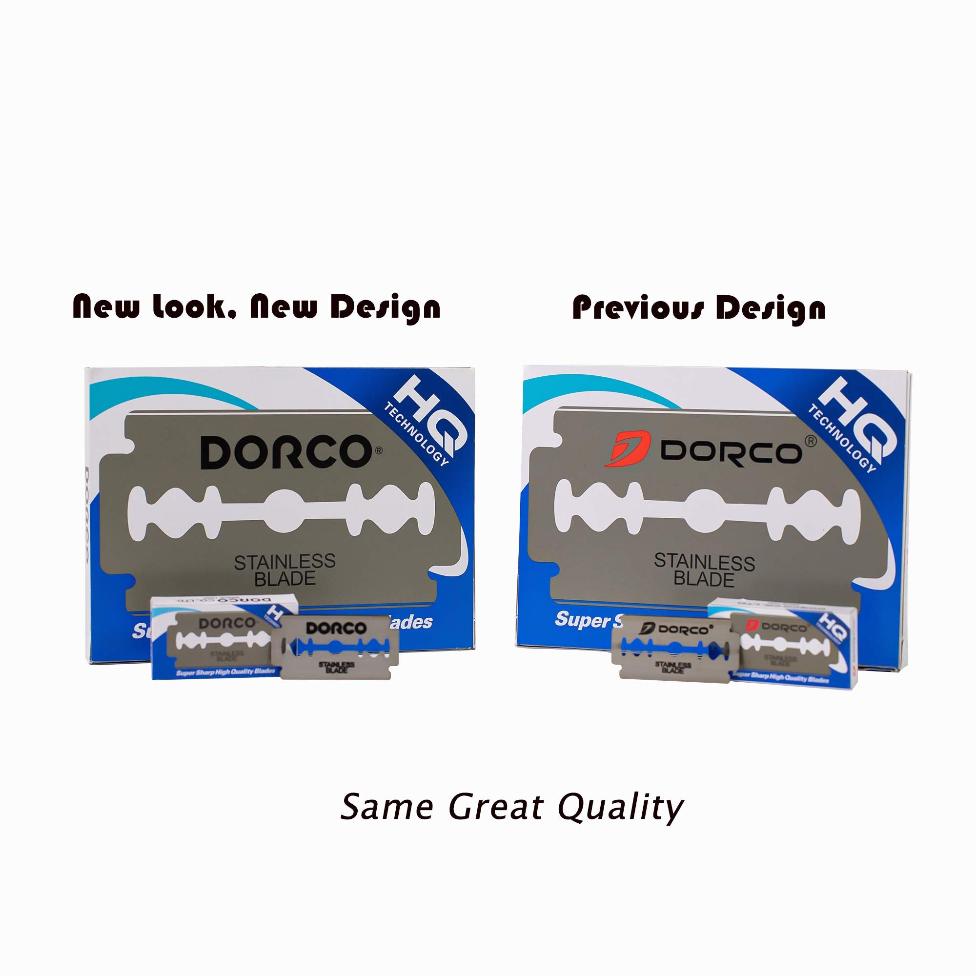 DORCO ST300 blade in use shows steady glide with minimal tug.