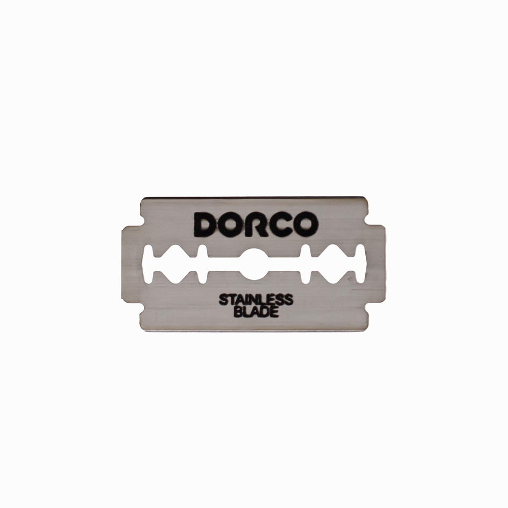 DORCO ST300 platinum coating detail highlights longevity and precision.