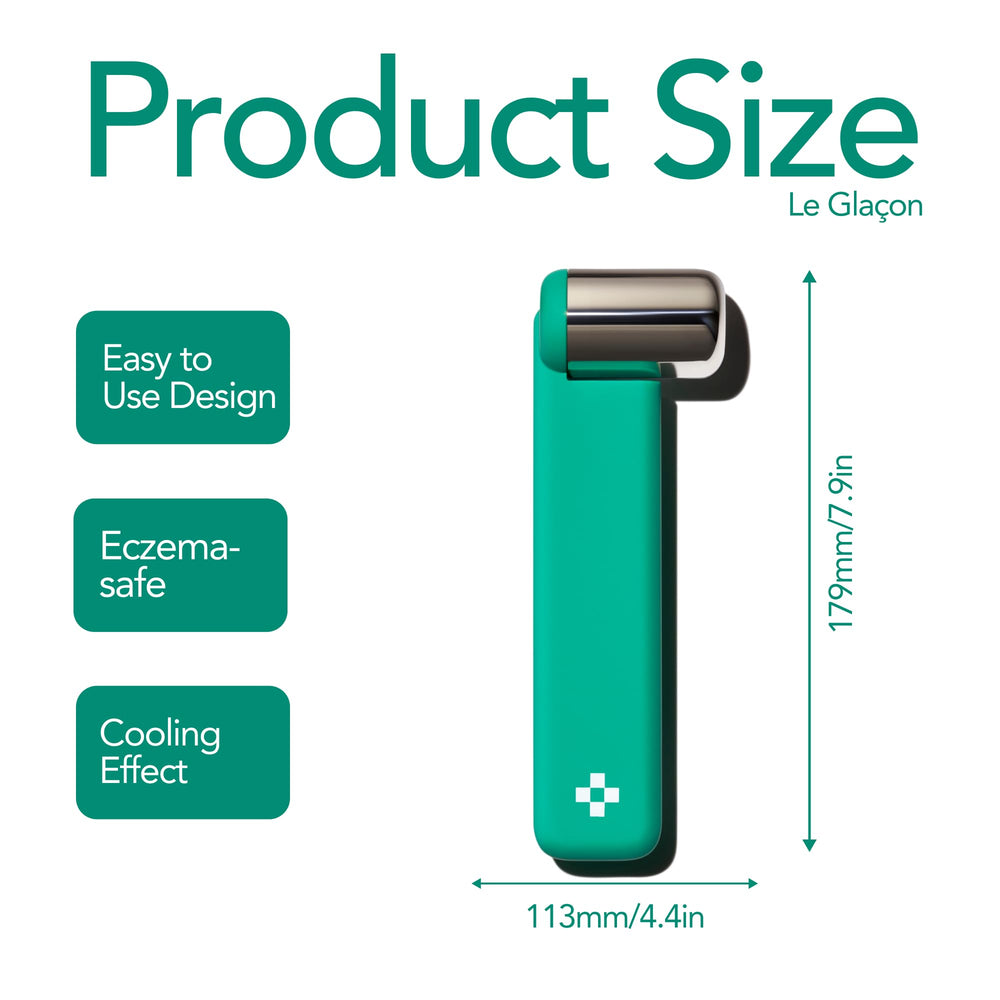 Doré Le Glaçon Ice Roller fits into your quick morning routine for instant refreshment.