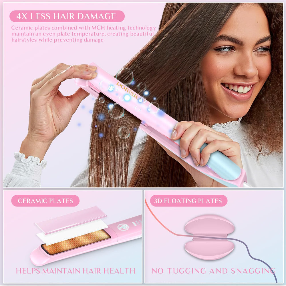DORISILK 3D-floating-plates prevent snagging for a smooth glide