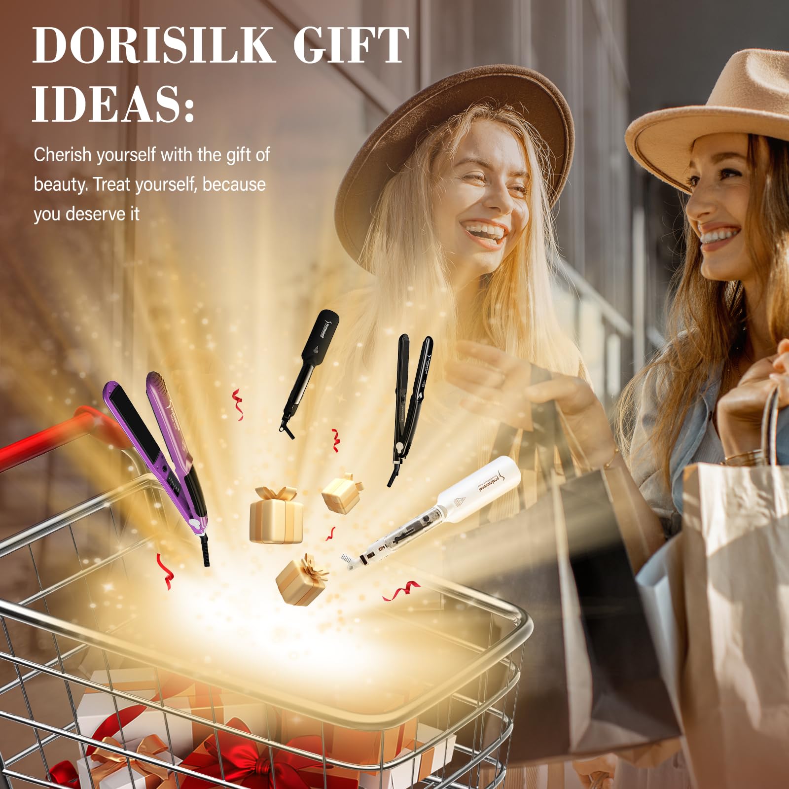 DORISILK anti-scald safety features for comfortable, safe use.