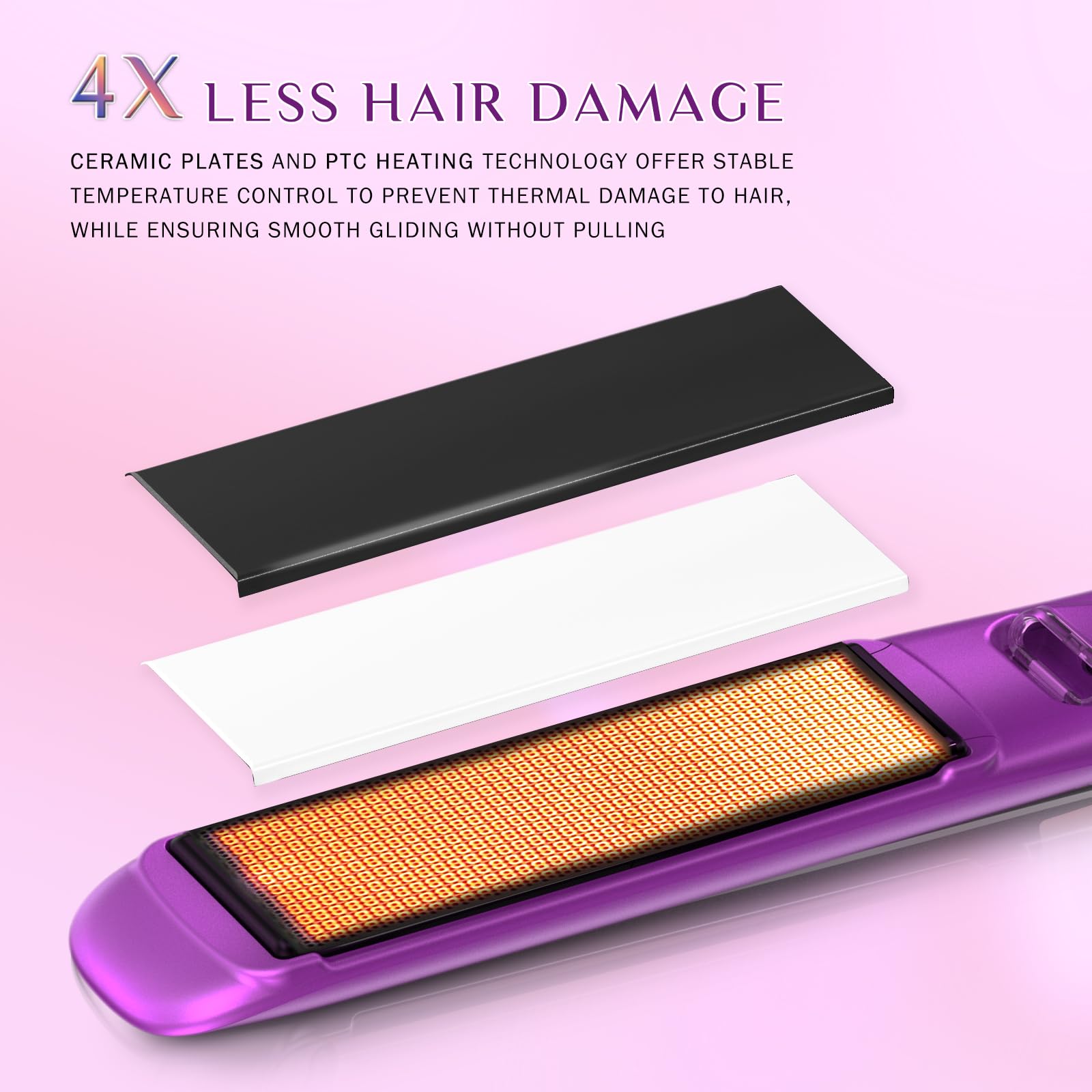 DORISILK dual-voltage travel-ready design supports styling abroad.