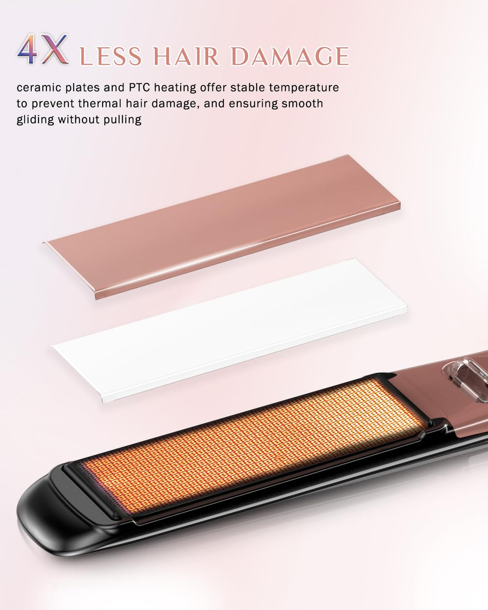 DORISILK quick-heat 30 seconds enables fast styling sessions
