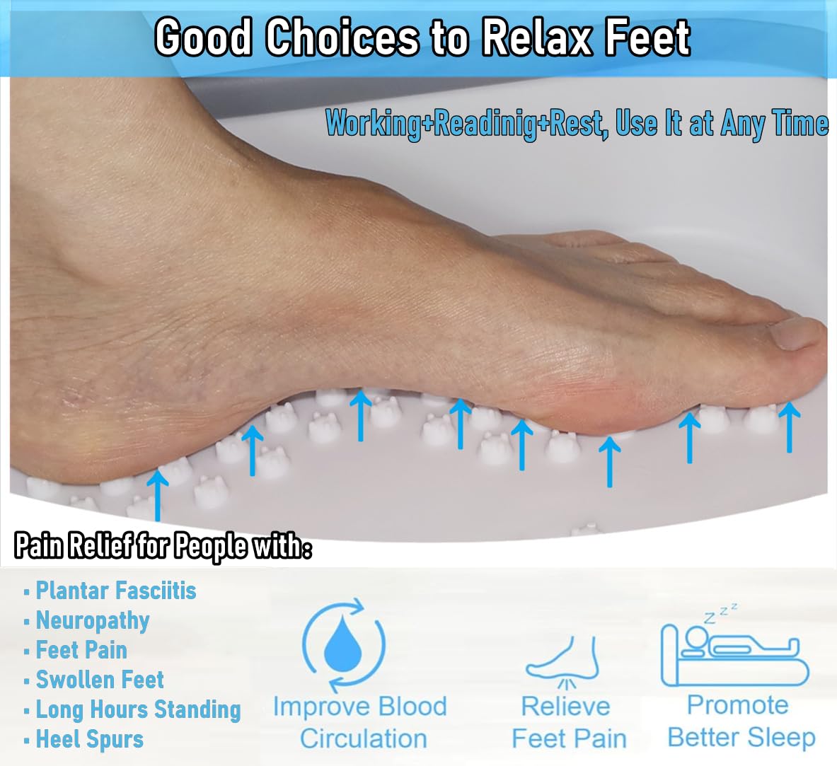 DoroSun foot bath after soaking dries quickly for storage.