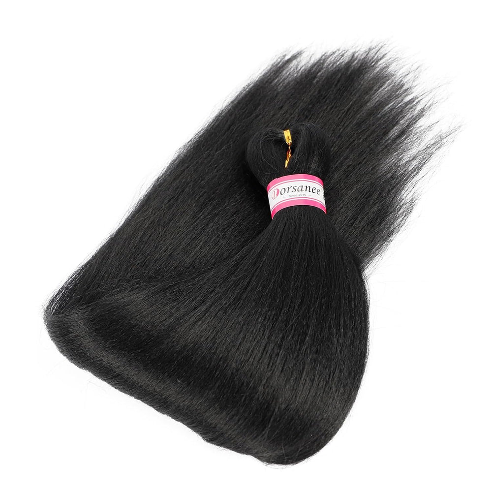 Dorsanee box braids with 20inch hair for quick protective styles.