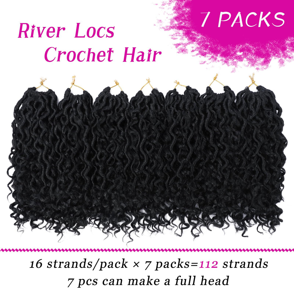 Dorsanee Goddess Locs crochet hair with curly ends adds dimension and soft texture.