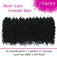 Dorsanee Goddess Locs crochet hair with curly ends adds dimension and soft texture.