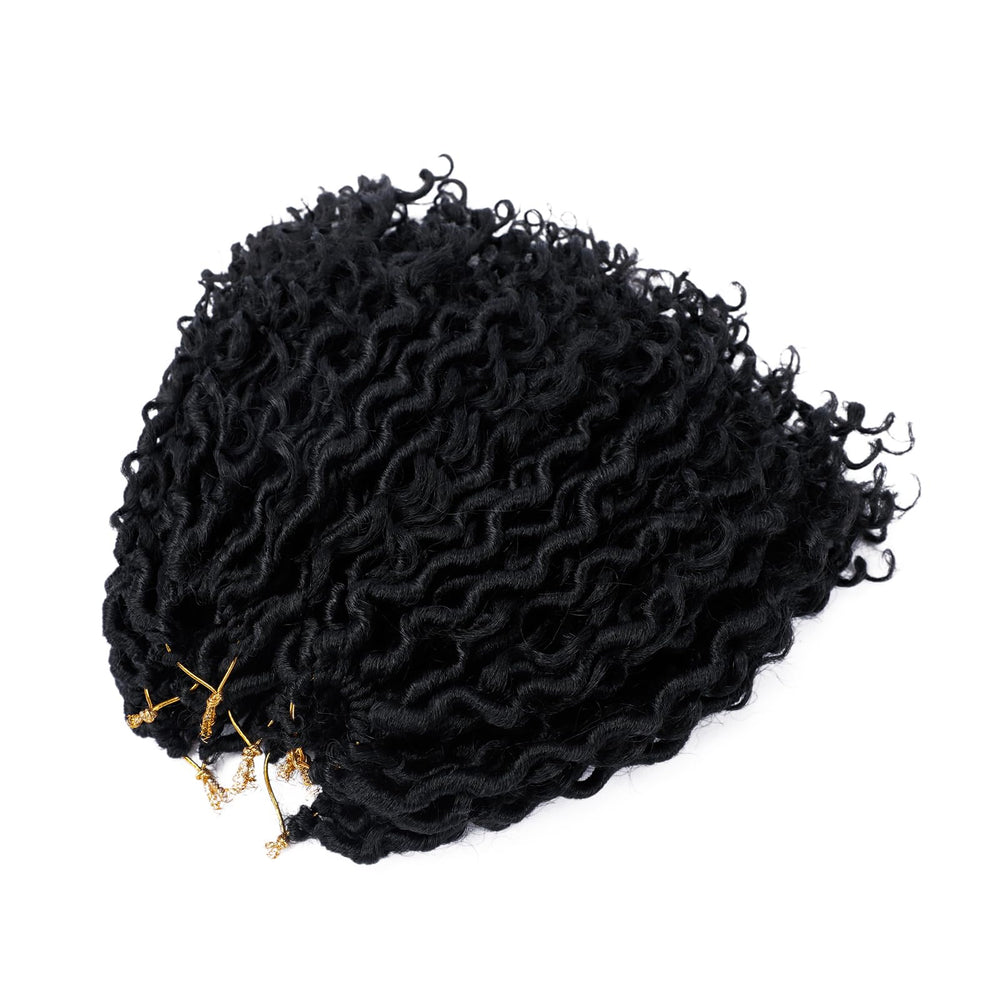 Dorsanee Goddess Locs crochet hair lightweight construction supports all-day wear.