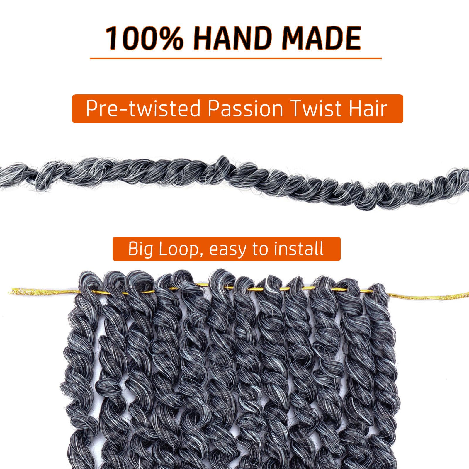 Dorsanee passion twist color T27 for natural highlighted tones