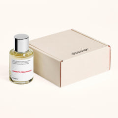 Dossier Ambery Cedarwood boxed packaging signals premium gifting appeal.
