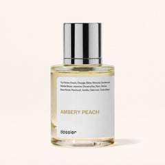 Dossier Ambery Peach peach nectar highlight communicates fruity freshness and approachability.
