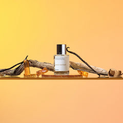 Dossier Ambery Saffron top notes emphasis with saffron and orange blossom