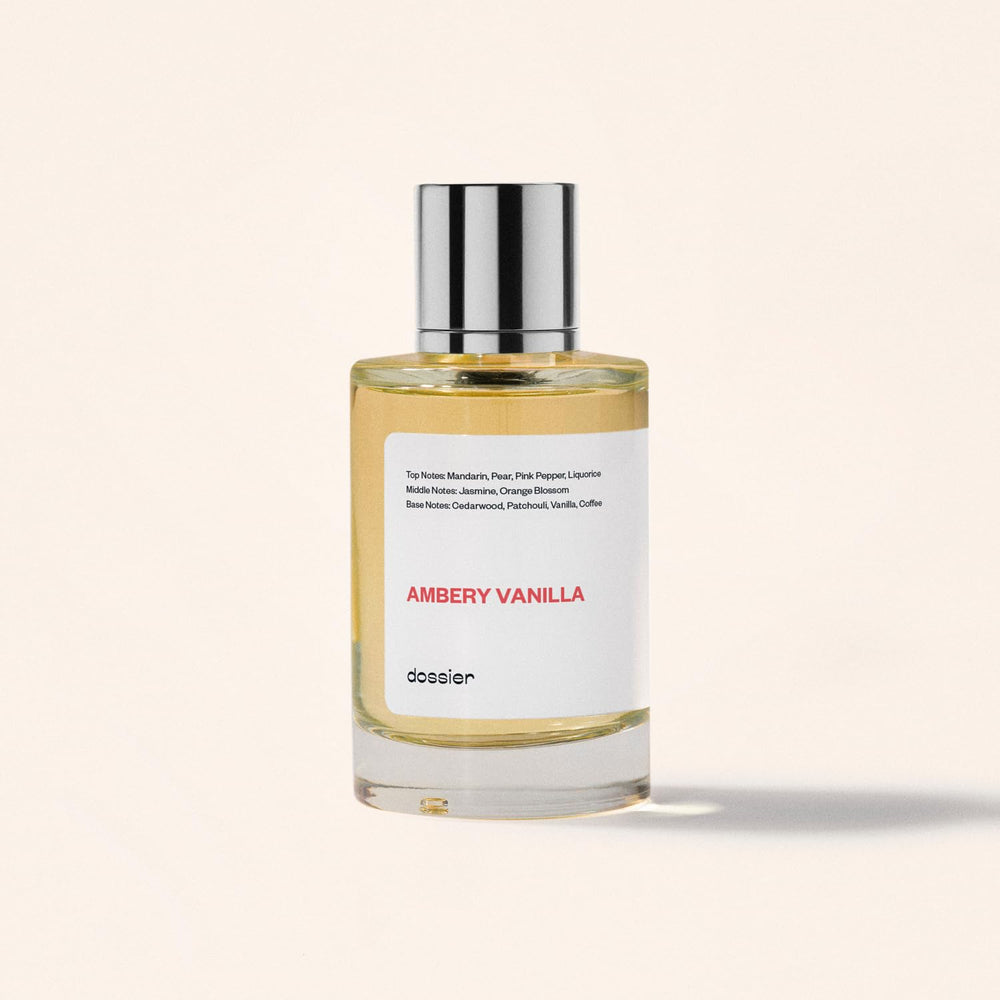 Dossier Ambery Vanilla ingredients from Grasse close-up