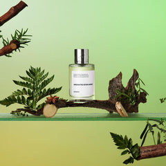 Dossier Aromatic Star Anise spray demonstrates even mist for all-day wear.