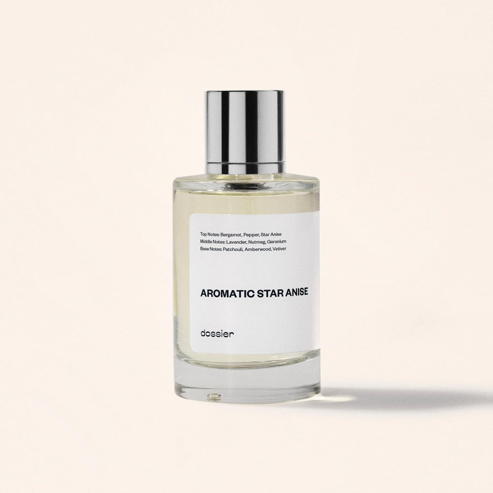 Dossier Aromatic Star Anise vanity display-ready bottle for daily luxury.