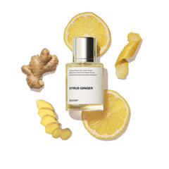 Dossier Citrus Ginger ginger note closeup highlights zingy spice and balance.