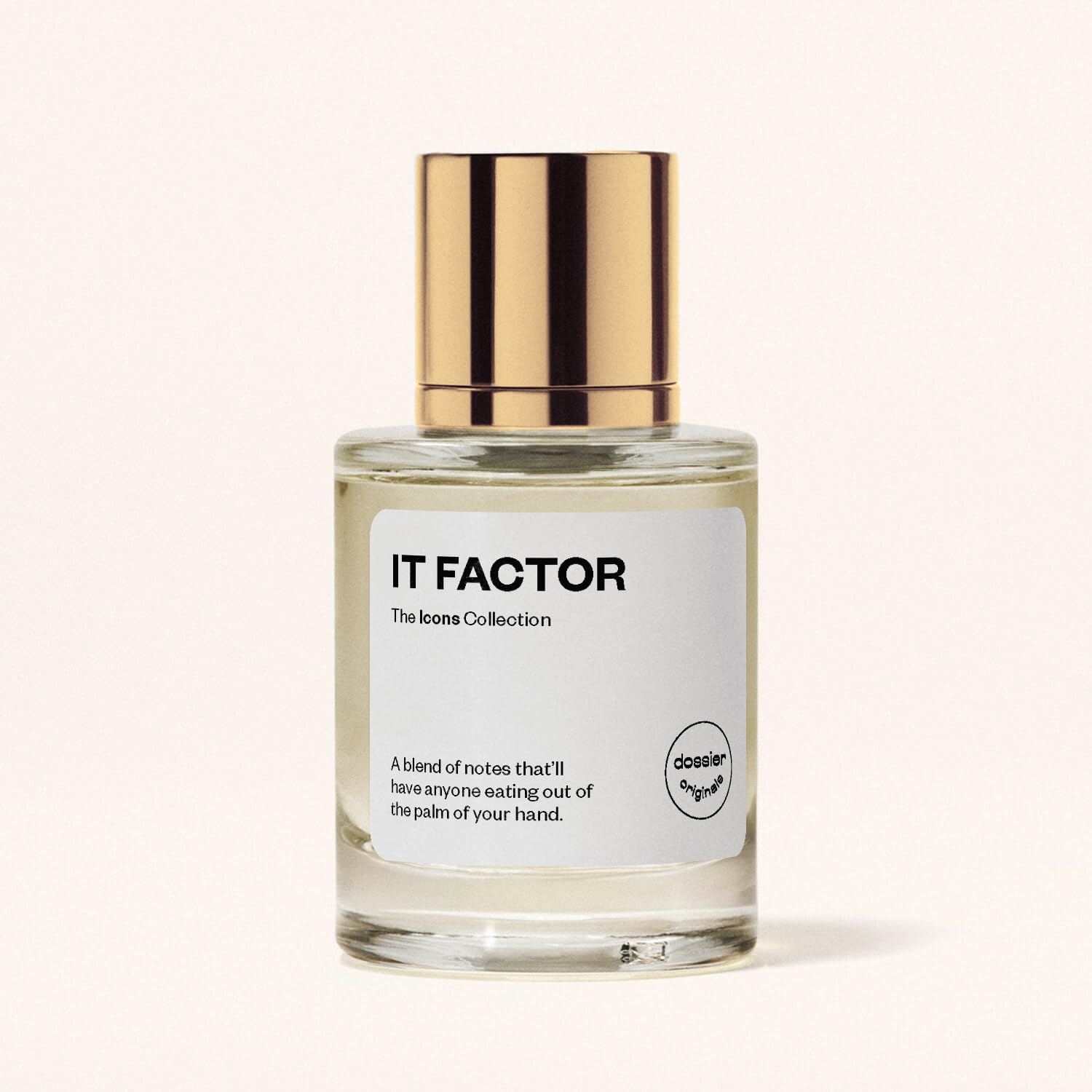 Dossier It Factor on-skin diffusion demonstrates lasting warmth and evolving profile.