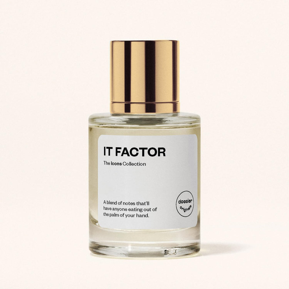 Dossier It Factor on-skin diffusion demonstrates lasting warmth and evolving profile.