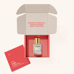 Dossier It Factor packaging box emphasizes vegan, cruelty-free luxury packaging.