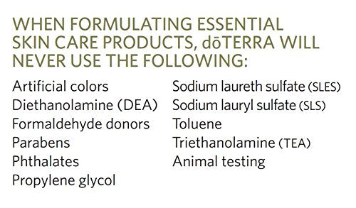 doTERRA Facial Cleanser dry-face-application enables quick cleansing on dry skin for routines