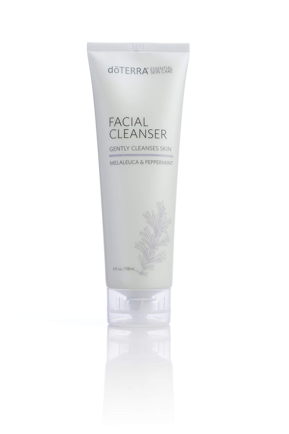 doTERRA Facial Cleanser foaming lather purifies skin for a refreshing cleanse