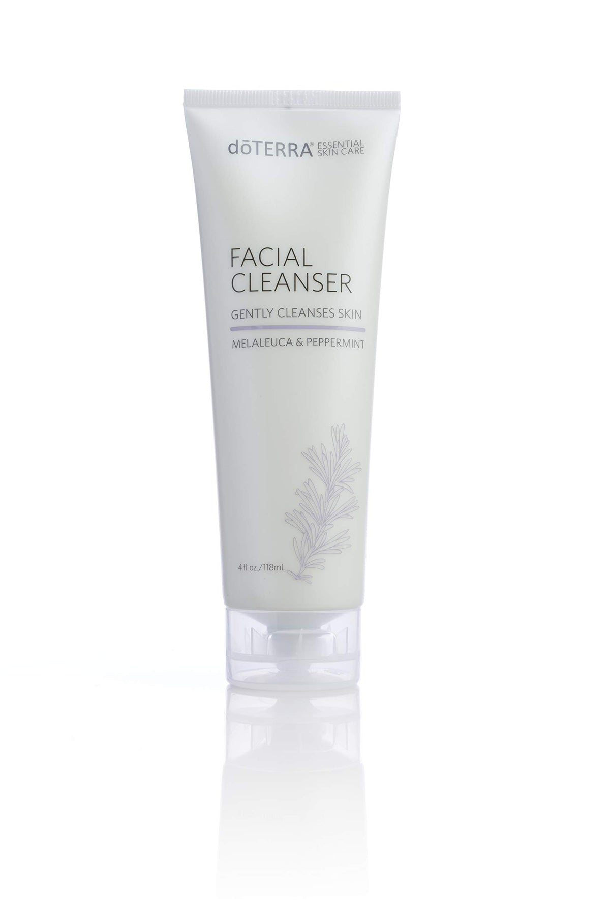 doTERRA Facial Cleanser foaming lather purifies skin for a refreshing cleanse