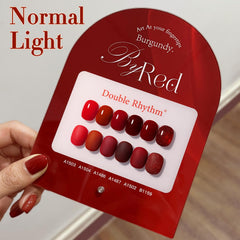 Double Rhythm 15ml-gel-bottle-label highlights premium formula with smooth, even coverage.