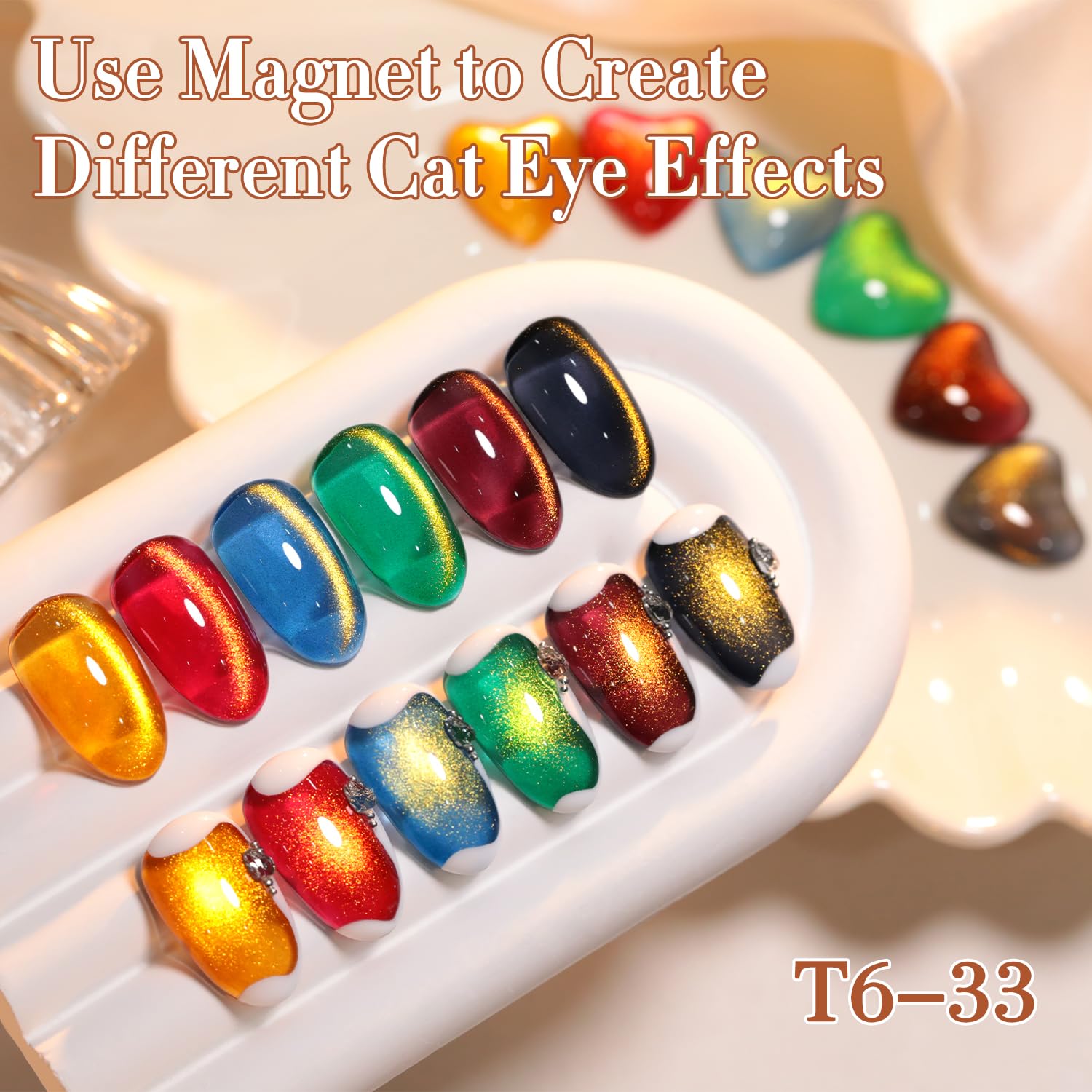 Double Rhythm cat eye polish brown bottle delivers warm, earthy depth for everyday nails.