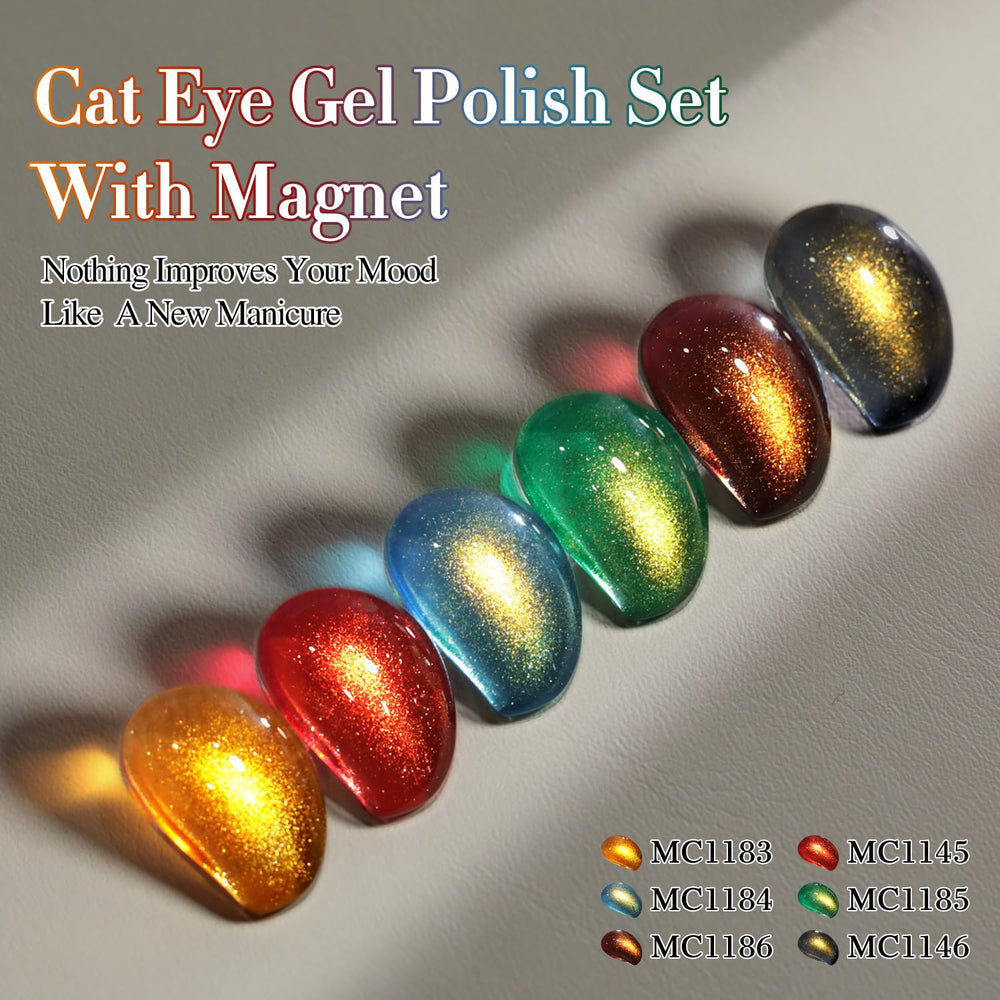 Double Rhythm magnet effect close-up reveals how the magnet creates cat-eye shifts.