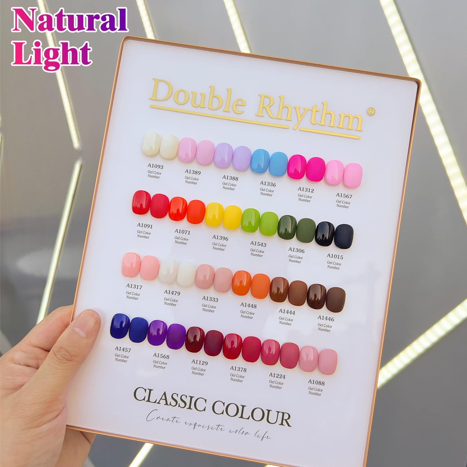 Double Rhythm colorful nail designs ideas for personal gifts and celebrations.