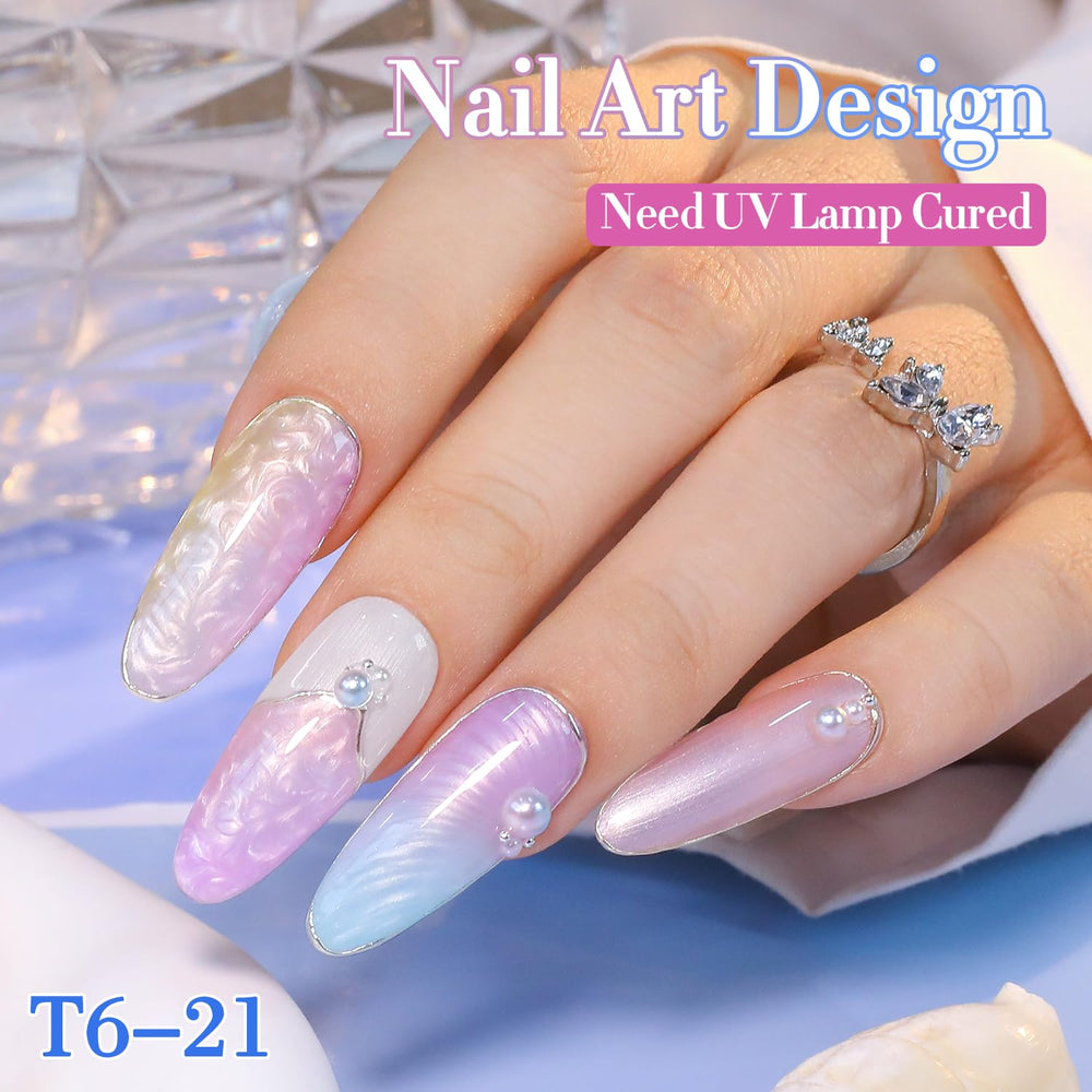 Double Rhythm gel polish swatch board shows versatile color options