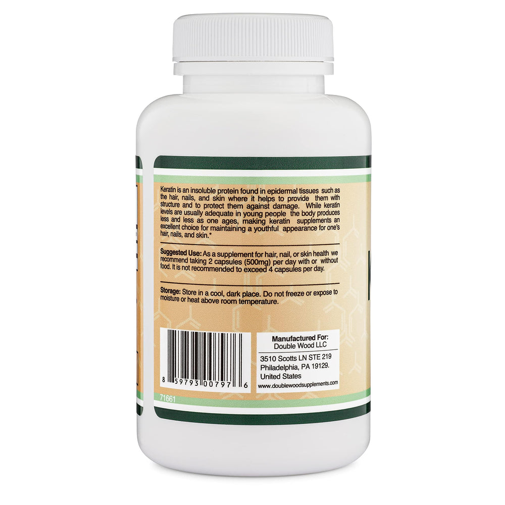 Double Wood Supplements packaging shot conveys pure, well-sourced wellness.