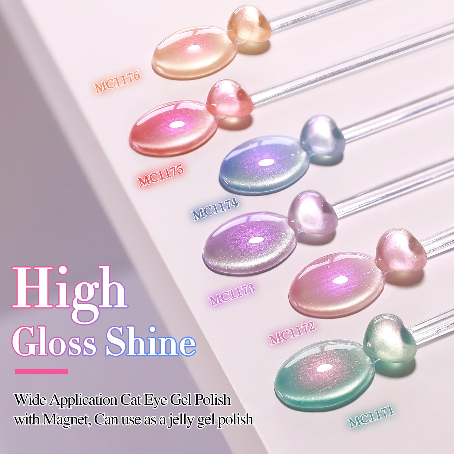 Double Rhythm Mermaid Pink Rose gel under lamp cures quickly.