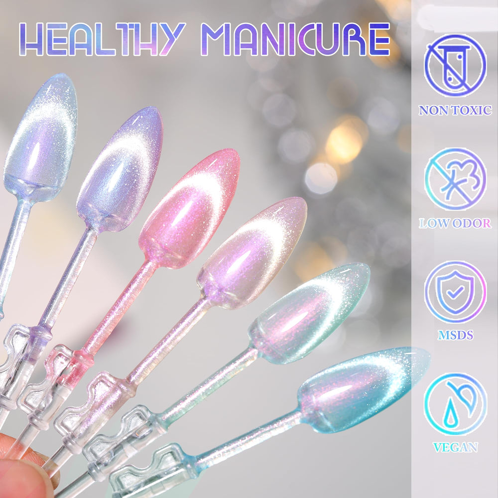 Double Rhythm beginner-friendly application guide showing simple nail-art steps