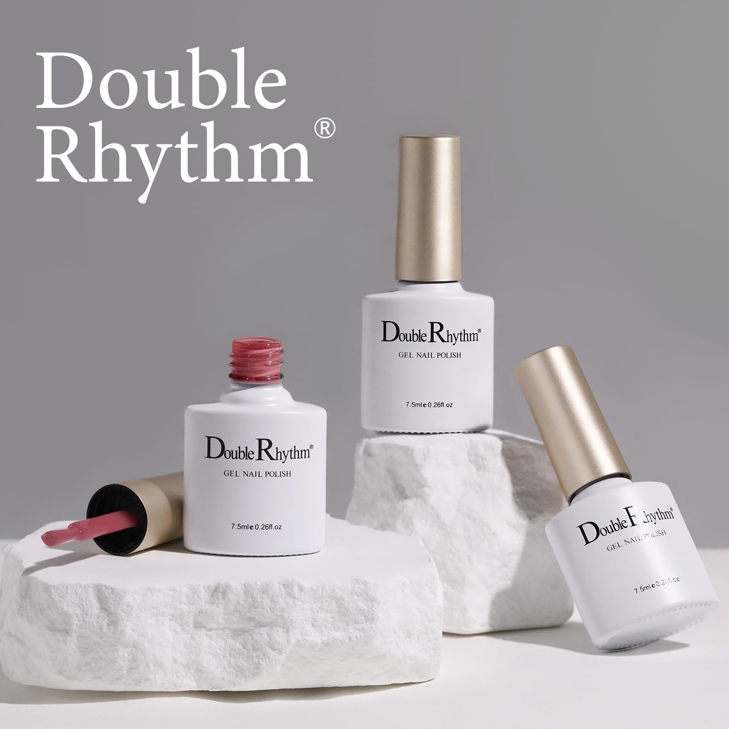 Double Rhythm toxin-free formula emphasizes low odor for safer gel nails